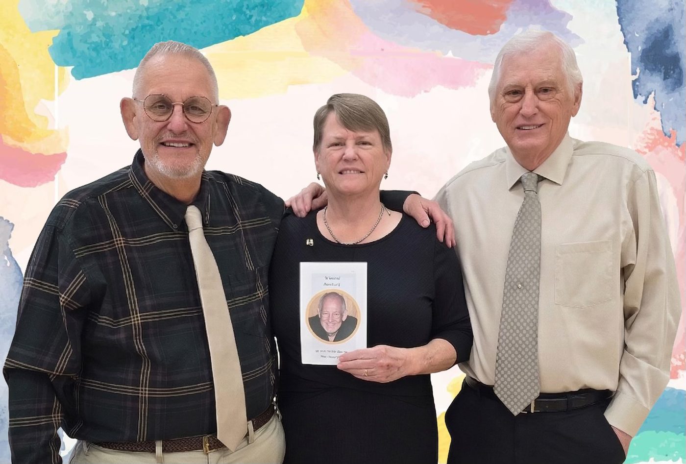 Brother Bill family photo from celebration of life