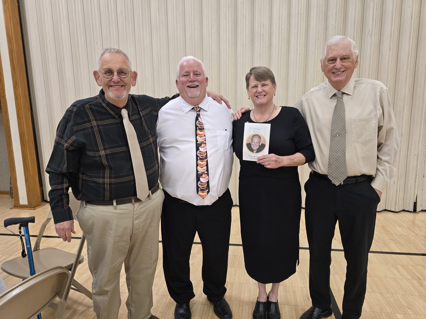 Brother Bill memorial service family and pantry friends